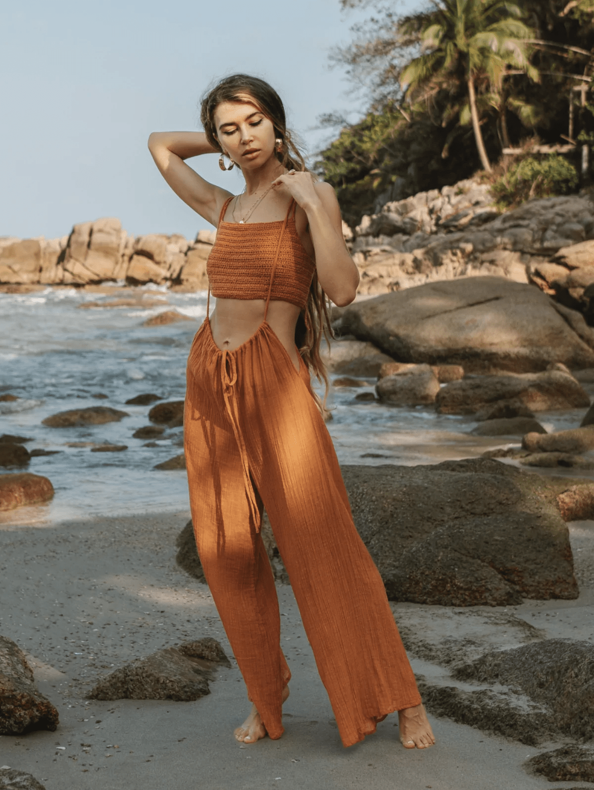 Product image of Amira Suspenders – Inca Gold