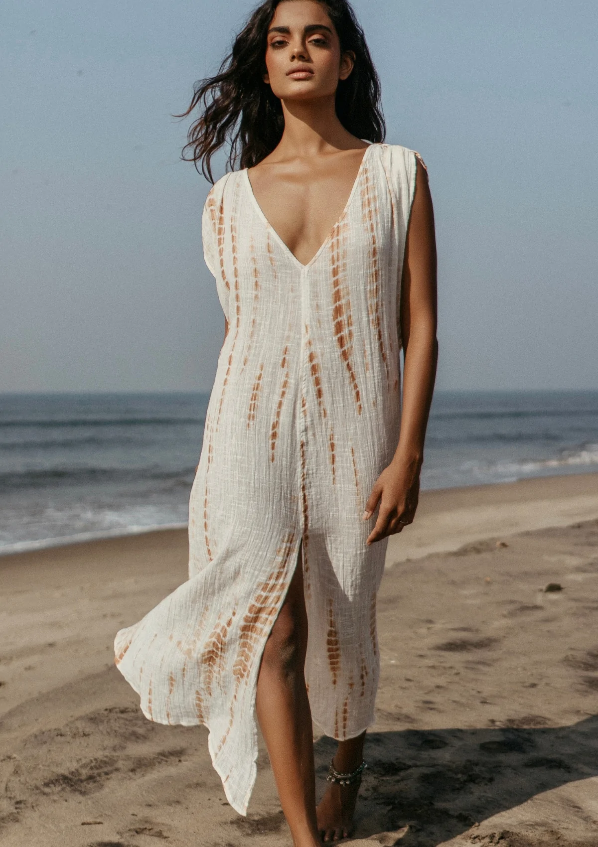 Alternate product view of Ares Kaftan – Lion Tie Dye
