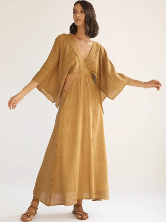 Product image of Aurora Dress – Golden Brown