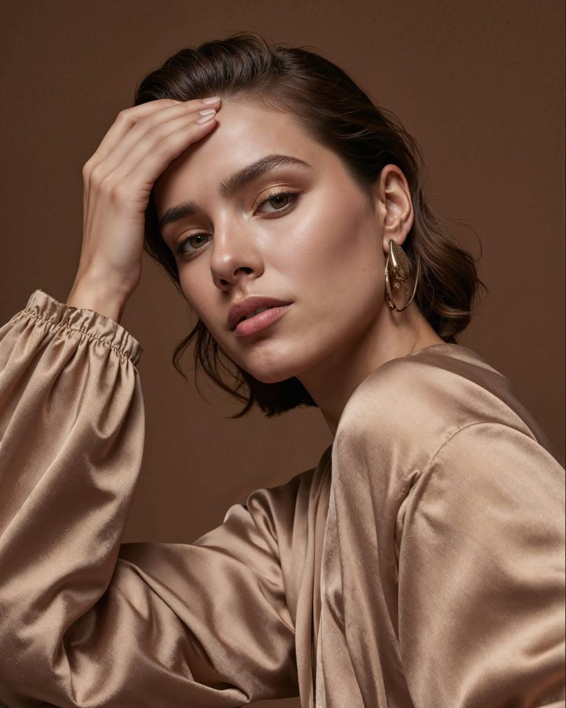 Alternate product view of Beige Trench Coat