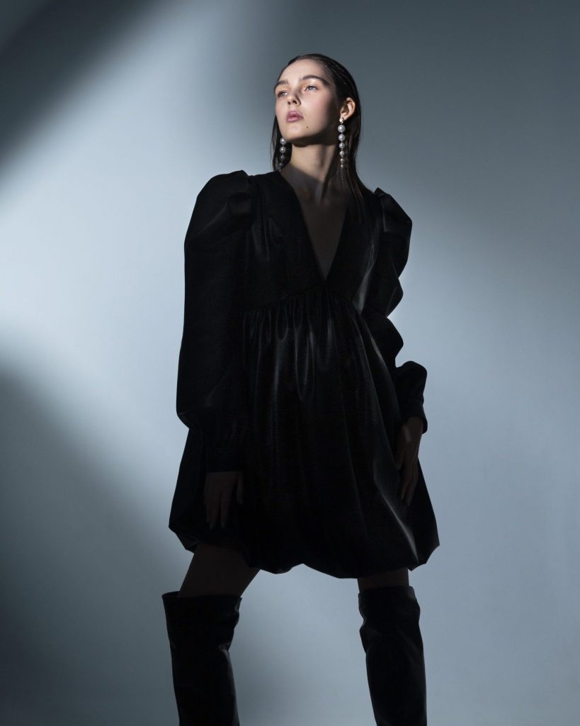 Product image of Black Leather Dress