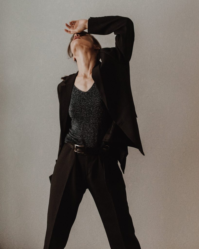 Alternate product view of Black Leather Jacket