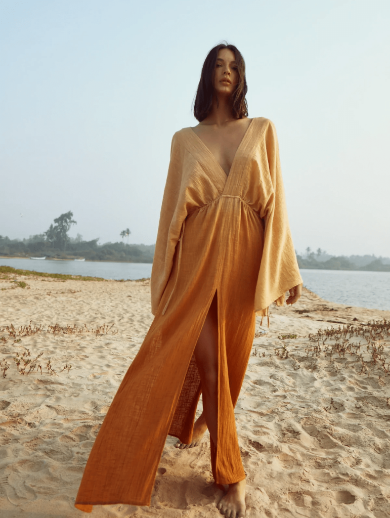 Product image of Dalia Maxi Dress – Inca Gold Ombre