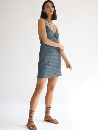 Product image of Gaia Mini Dress – Aegean Blue