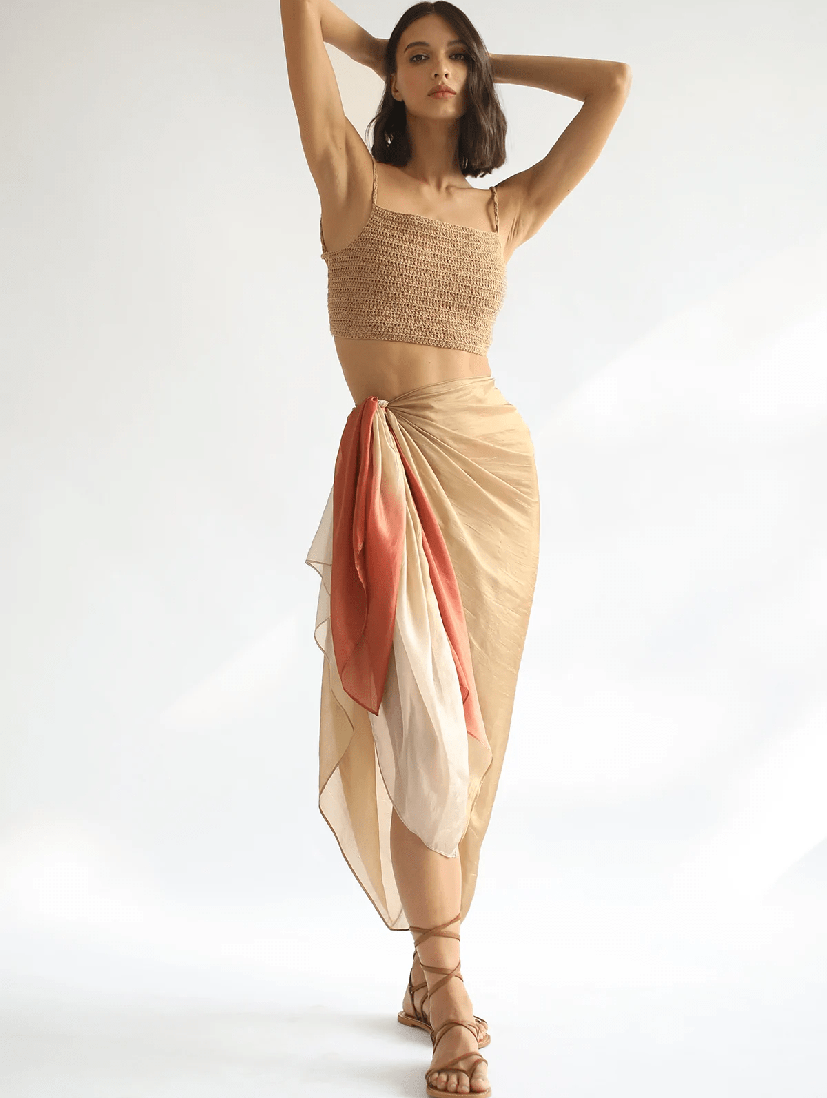 Product image of Sita Silk Sarong – Sunset Ombre